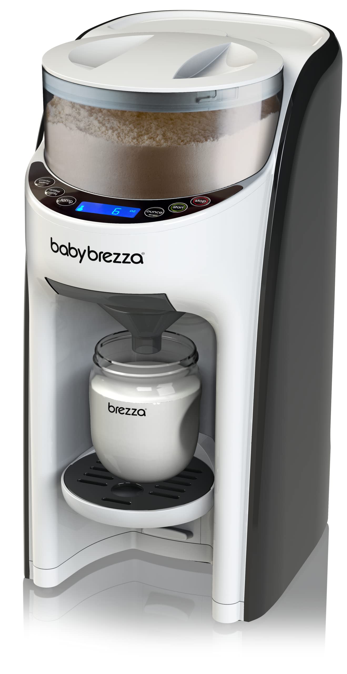Baby Brezza New and Improved Baby Brezza Formula Pro Advanced Formula Dispenser Machine - Automatically Mix a Warm Formula Bottle Instantly