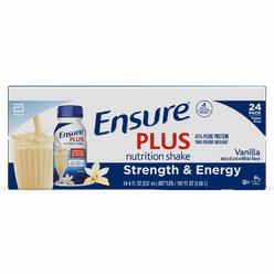 ENSURE PLUS VANILLA 57263 cASE OF 24 8 OZ Health and Beauty] by Ensure