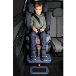 kneeguard kids car seat foot rest for children and babies. footrest is compatible with toddler booster seats for easy, safe tra