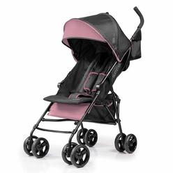 Summer Infant 3Dmini Convenience Stroller, Pink - Lightweight Infant Stroller with Compact Fold, Multi-Position Recline, Canopy 