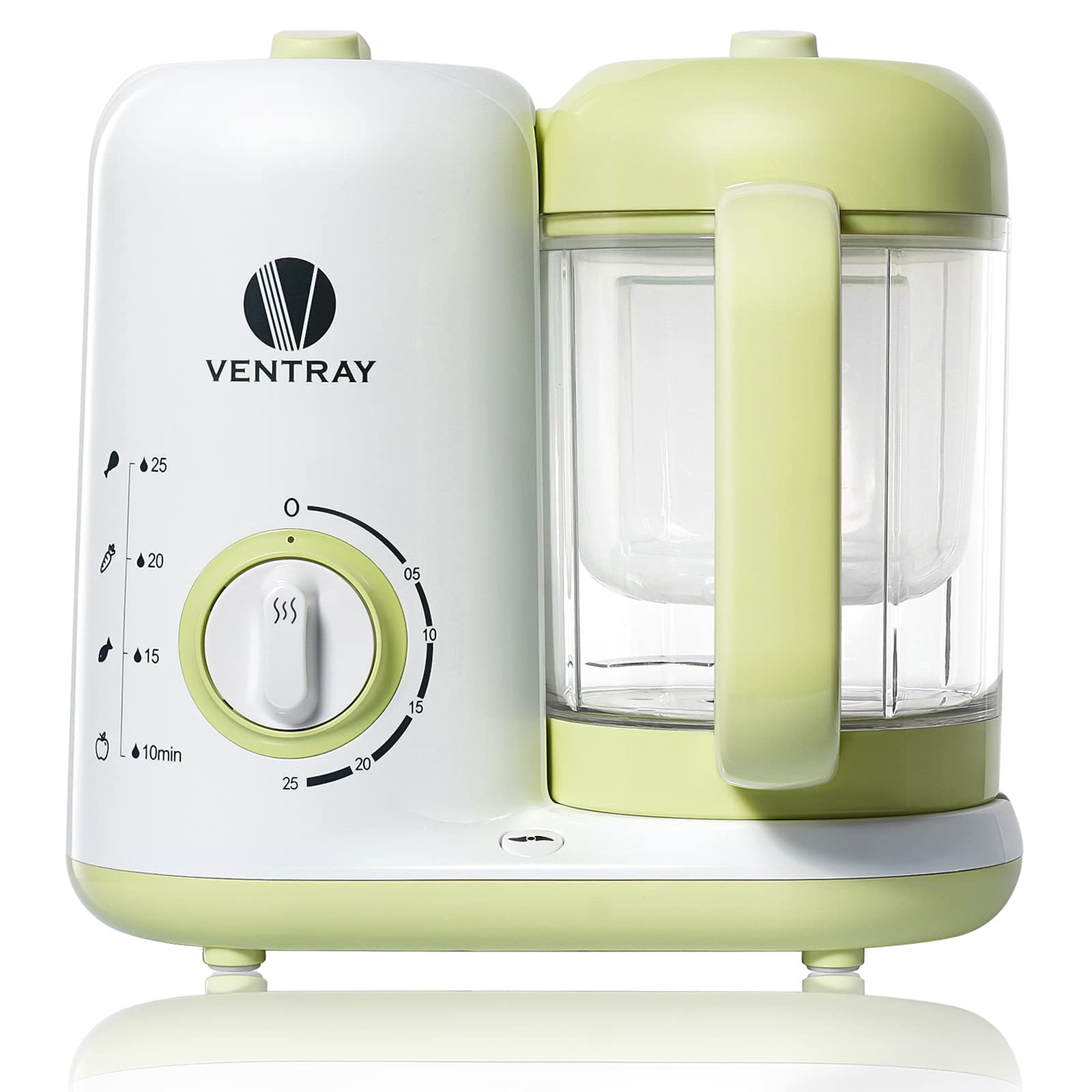 Ventray Baby Food Maker, Puree Food Processor Steamer Blender cooker Warmer Machine for Toddlers Baby, All-in-one Auto cooking E