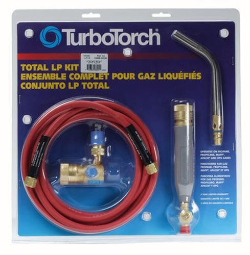 Victor TurboTorch 0386-0006 LP-3 Torch Kit Swirl, MAP-ProLP gas