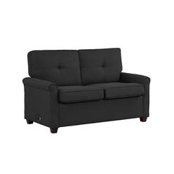 Lifestyle Solutions Armisen Sofa Bed, Black