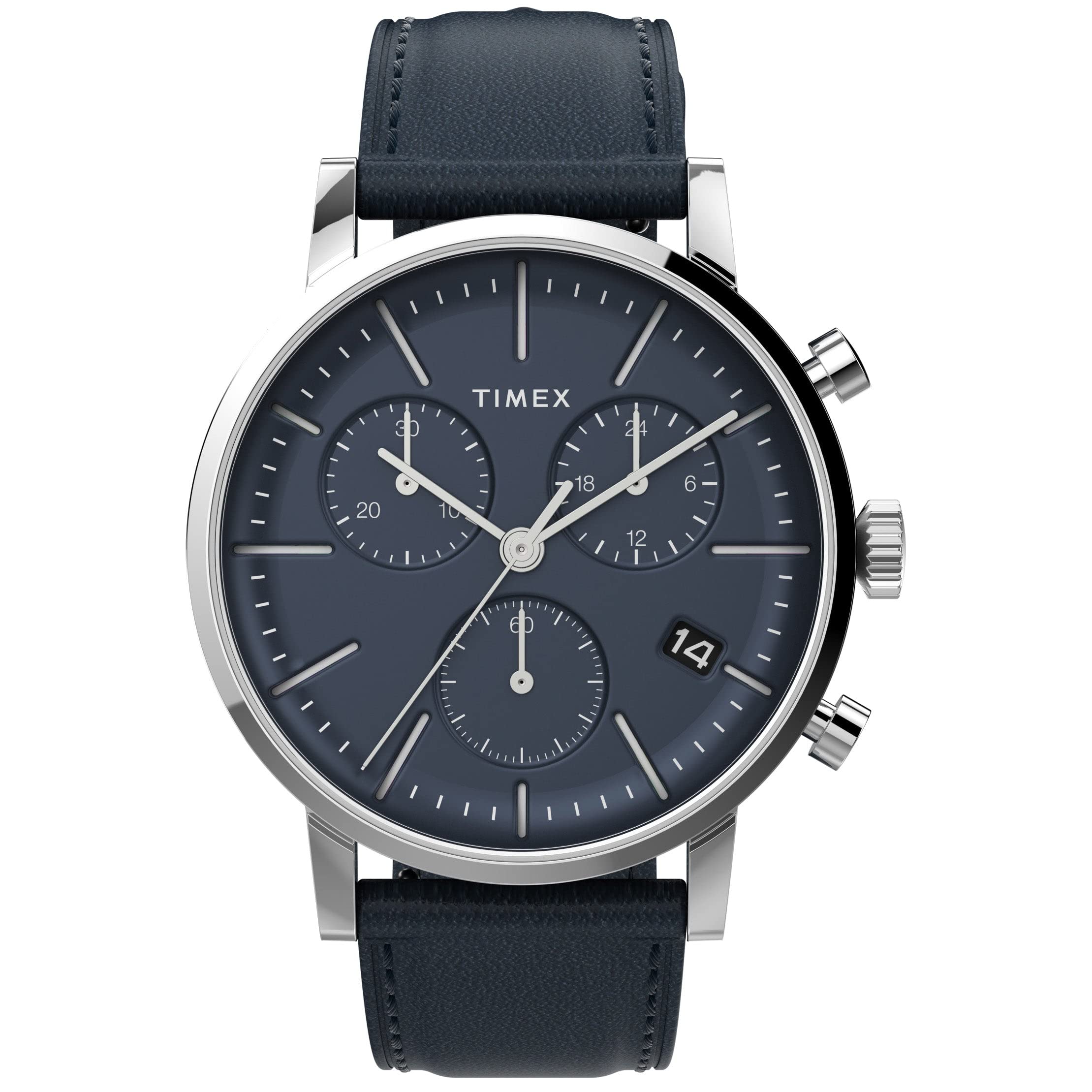 Timex Men's  Midtown Chronograph Blue Dial Watch TW2V36800