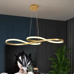 Ziplighting modern pendant lighting white led pendant light for contemporary living dining room kitchen island dimmable chandelier dimmin