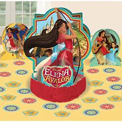 amscan Disney Elena Table Decorating Kit | Disney Elena of Avalor Collections - 1 Pack, Multicolor | Party Accessory