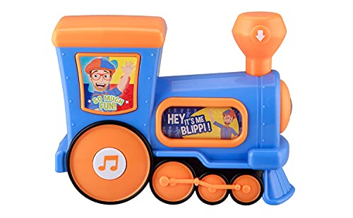 eKids Blippi Train Musical Toy for Kids, Includes Built-in Music and Sound Effects, Designed for Fans of Blippi Toys and Blippi Gifts