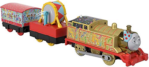 Thomas & Friends TrackMaster Golden Thomas, motorized train engine for preschoolers ages 3 years & older