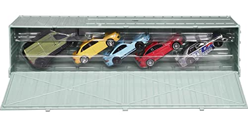 Hot Wheels Premium Car Culture Deutschland Design Container Set, 5-Pack of German 1:64 Scale Vehicles, New & Vintage, Gift for A