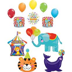 Mayflower Products The Ultimate Circus Animal Birthday Party Supplies Decoration Balloon Kit
