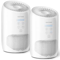 slevoo Air Purifiers for Home Pets Smokers in Bedroom, 2022 New Upgrade H13 True HEPA Filter Air cleaner with Fragrance Sponge, Lock Se