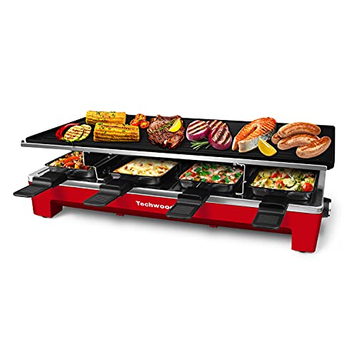 Indoor Grill Electric Nonstick BBQ Grill 1500W, Detachable Griddle