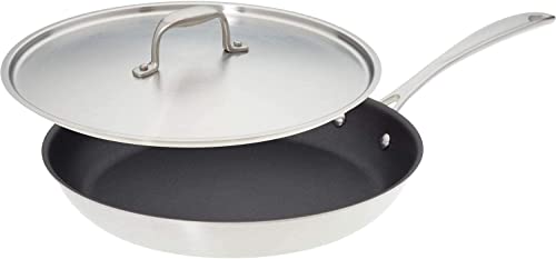 American Kitchen 12-Inch Premium Nonstick Frying Pan with Cover