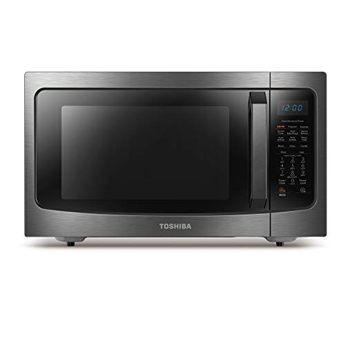 Toshiba Ml-Ec42P(Bs) Multifunctional Microwave Oven With Healthy Air Fry, Convection Cooking, Smart Sensor, Position Memory Turn
