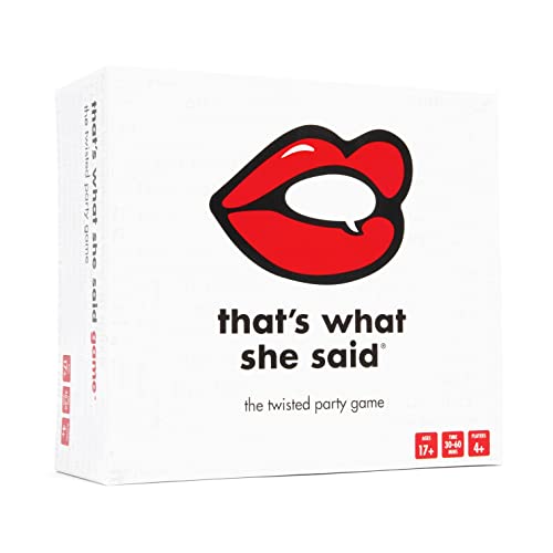 Thats What She Said Game - The Hilariously Twisted Party Game Adults Only