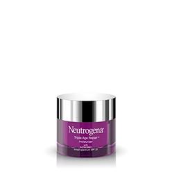 Neutrogena Triple Age Repair Anti-Aging Daily Facial Moisturizer with SPF 25 Sunscreen & Vitamin C, Firming Face & Neck Cream fo