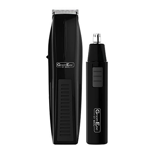 wahl groomease battery beard & personal trimmer gift set