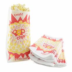 Snappy Popcorn 1 oz. Popcorn Bag, Burst Design, 1000 per Case
