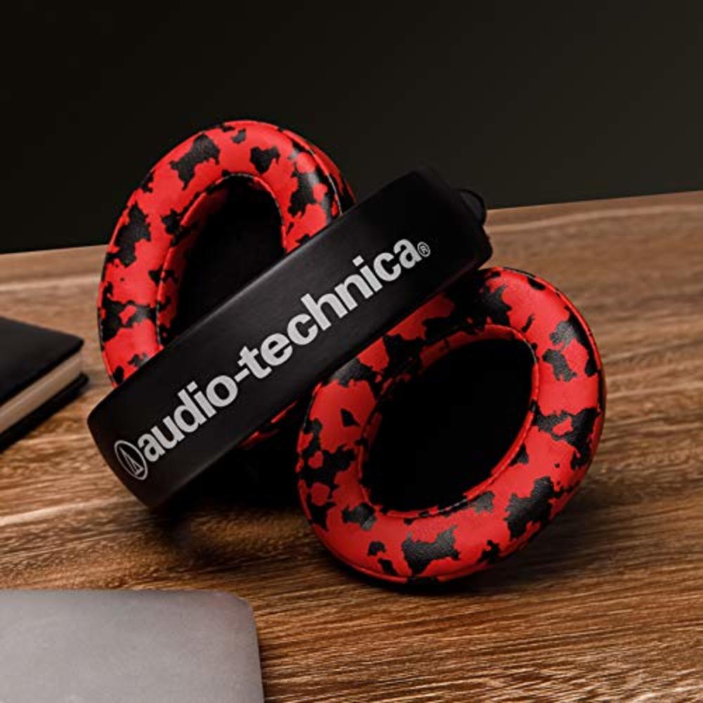 WC Wicked Cushions Upgraded Replacement Earpads for ATH M50X - Fits Audio Technica M40X / M50XBT / HyperX Cloud & Cloud 2 / Stee