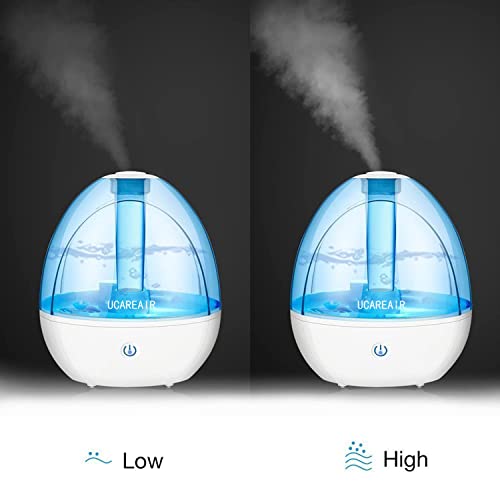 UCAREAIR Humidifiers Waterless Auto-Off - Cool Mist Humidifiers Quiet, Humidifiers for Baby Mist High Low Mist, Humidifiers for