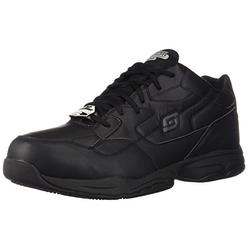 Skechers for Work Mens Felton Shoe, Black, 9.5W US