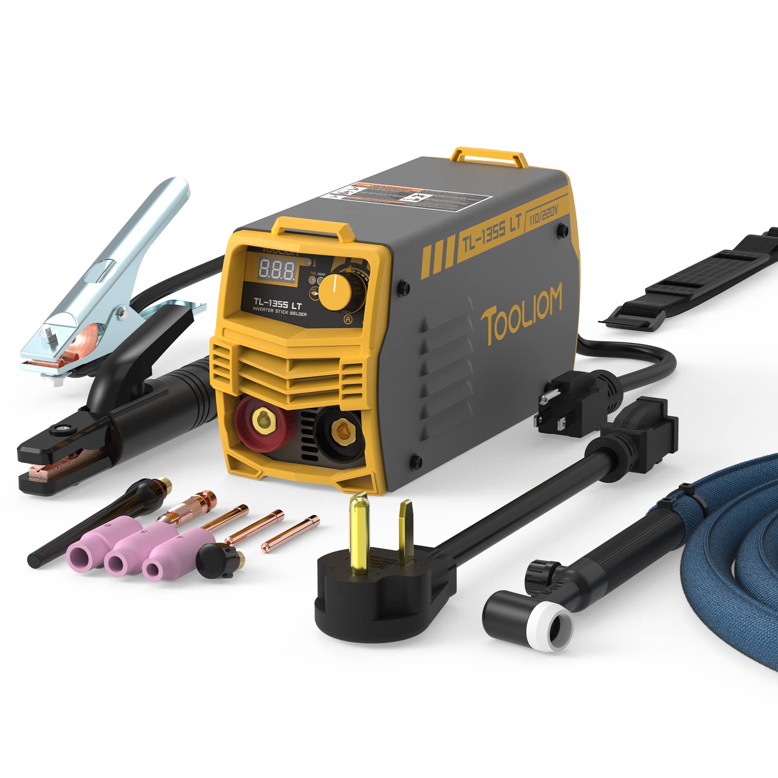 TOOLIOM 135A Stick WelderLift TIg,110V220V MMA ARc Welder Machine with ...
