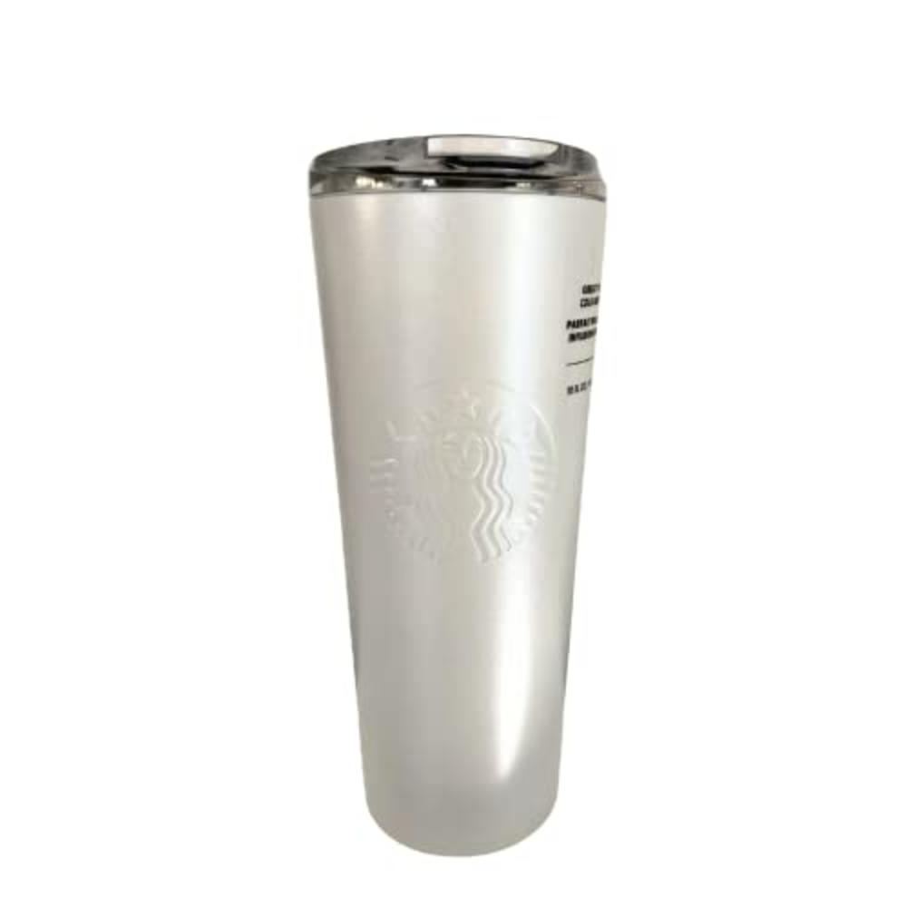 ø forvridning kontroversiel Starbucks Stainless Steel White Shimmer Stainless Steel Tumbler 16oz