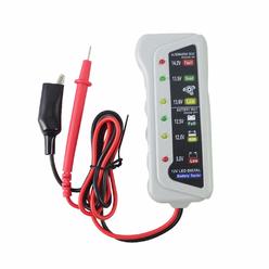 iplusmile Battery Tester Digital Battery Analyzer, car Battery Tester check Battery condition Alternator charging cranki