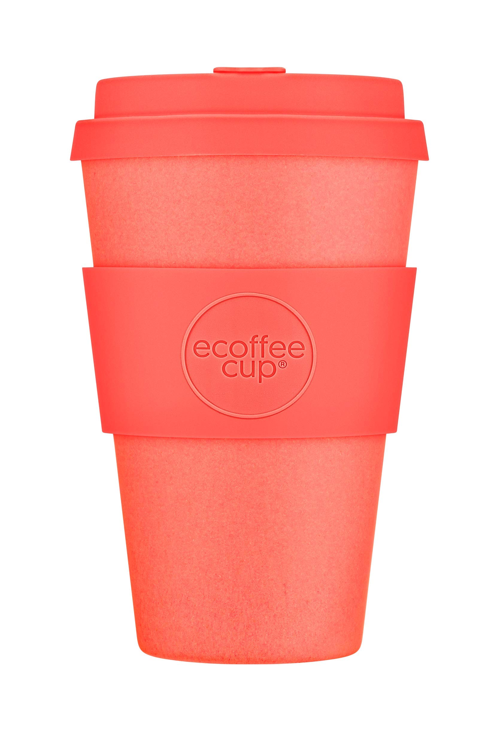 Ecoffee Cup Reusable Sustainable To-go Travel coffee-cup - Ecoffee cup -  Portable cups With No Leak Silicone Lid - Dishwasher Safe (14oz, Mr