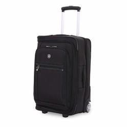Swissgear 20-Inch garment Upright carry On Wheeled Luggage, Black