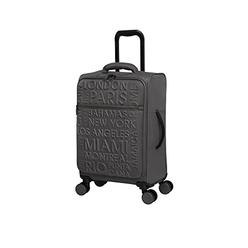 it luggage citywide 22 Softside carry-On 8 Wheel Spinner, charcoal