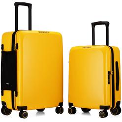 VERAgE Freeland 2Piece Luggage Sets with X-Large Spinner Wheels, Expandable Hardshell Luggage Sets, Travel Suitcase Set TSA Appr