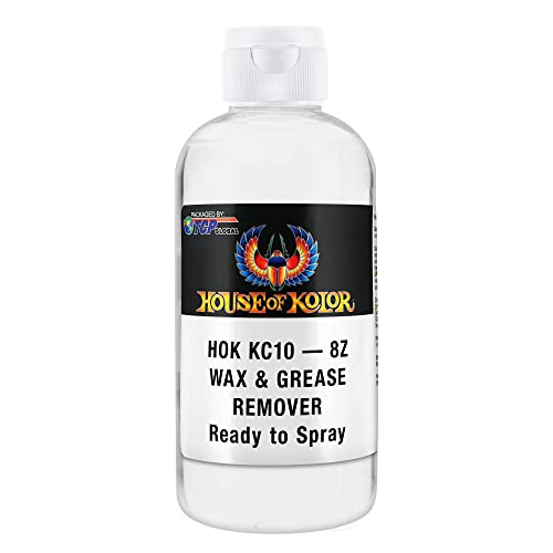 House of Kolor 8 Ounce Wax & Grease Remover Kc10/Kc-10