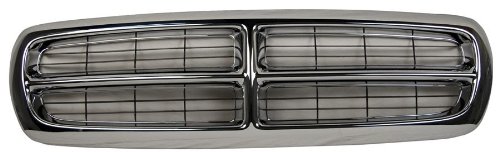 Sherman Replacement Part Compatible with Dodge Dakota-Durango Grille Assembly (Partslink Number CH1200199)