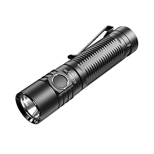 Klarus G15 4000 Lumens Ultra Bright Rechargeable EDC Flashlight, CREE XHP70.2 LED Compact Side Switch LED Flashlight, Powered by