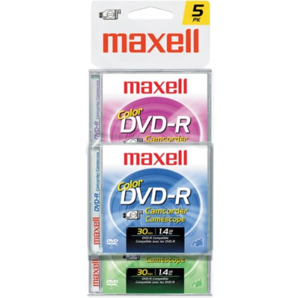 Maxell Color Write-Once DVD-R for DVD Camcorders
