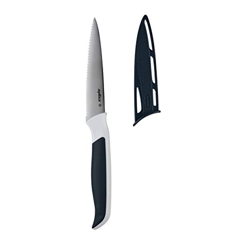 Zyliss E920216 comfort 105cm Serrated Utility Knife, Soft Touch Handle,  Japanese Stainless Steel