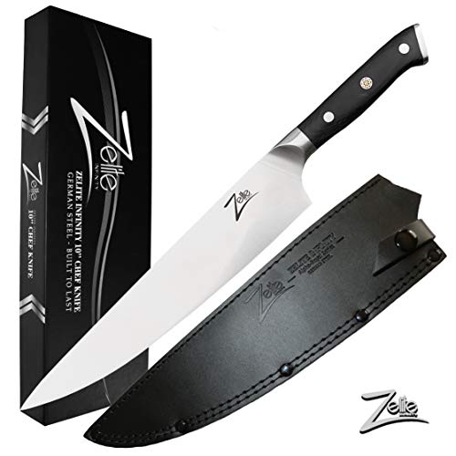 Zelite Infinity chef Knife 10 Inch, chefs Knife, Kitchen Knife, chefs Knives, chef Knives, Sharp Knife, Vegetable Knife - german