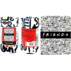 The Northwest Group The Northwest company Friends Fleece Throw Blanket - Friends TV Show How You Doin & Pivot NYc Fleece Throw Blanket, Soft and coz