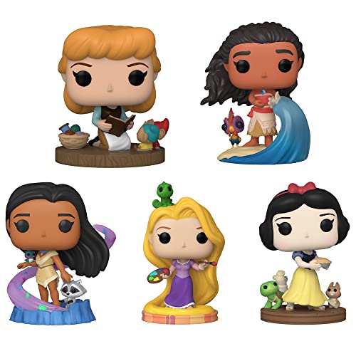 Funko Disney: POP Ultimate Princess collectors Set - cinderella, Moana, Pochahontas, Rapunzel, Snow White