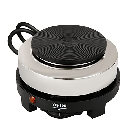 DNYii 1 Mini Hot Plate Electric Stove, Small Electric Hot Plate  Multi-Function Portable Stove Hot Burner cooktop Electric Heater for Hom