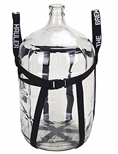 Home Brew Ohio 6 gallon glass carboy with Brew Hauler