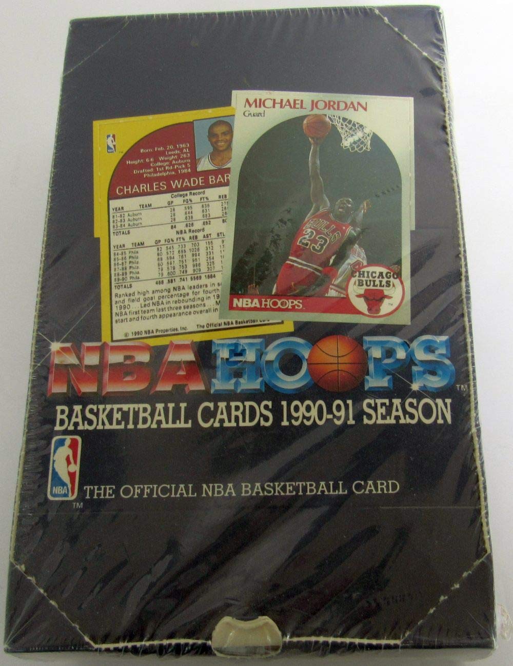NBA 1990-91 NBA Hoops Basketball card Box New Sealed