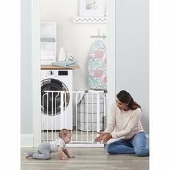 Regalo Easy Step Walk Thru Gate, White, Fits Spaces between 29\ and 39\" Wide (White)"