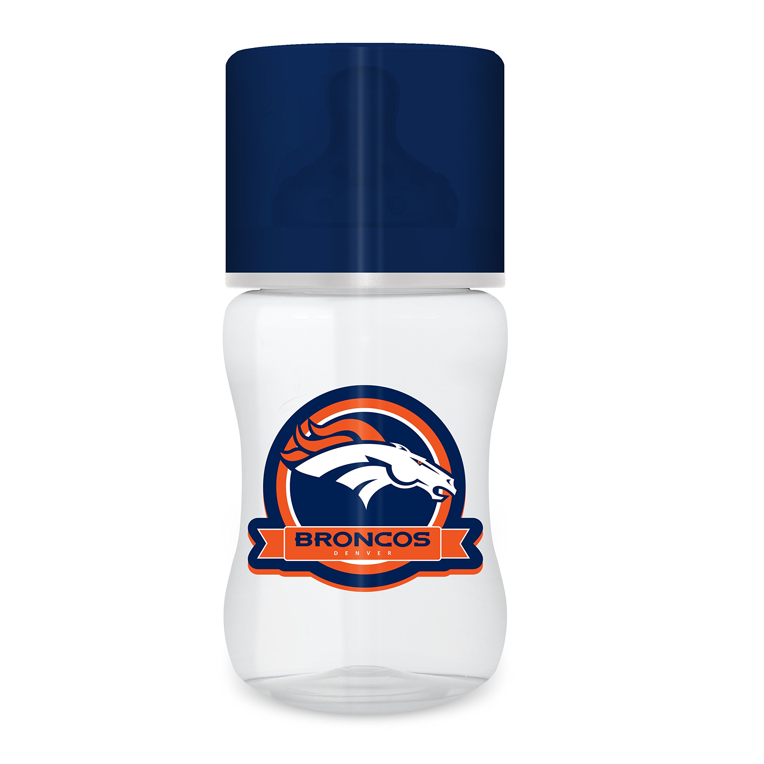 Baby Fanatic BabyFanatic Baby Bottle - NFL Denver Broncos - Officially Licensed for Your Little Fan\'s Meal Time
