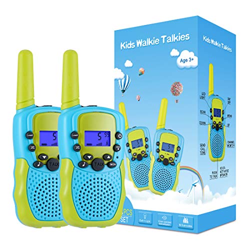 Selieve Toys for 3-12 Year Old Boys girls, Walkie Talkies for Kids 22 channels 2 Way Radio Toy with Backlit LcD Flashlight, 3 Mi