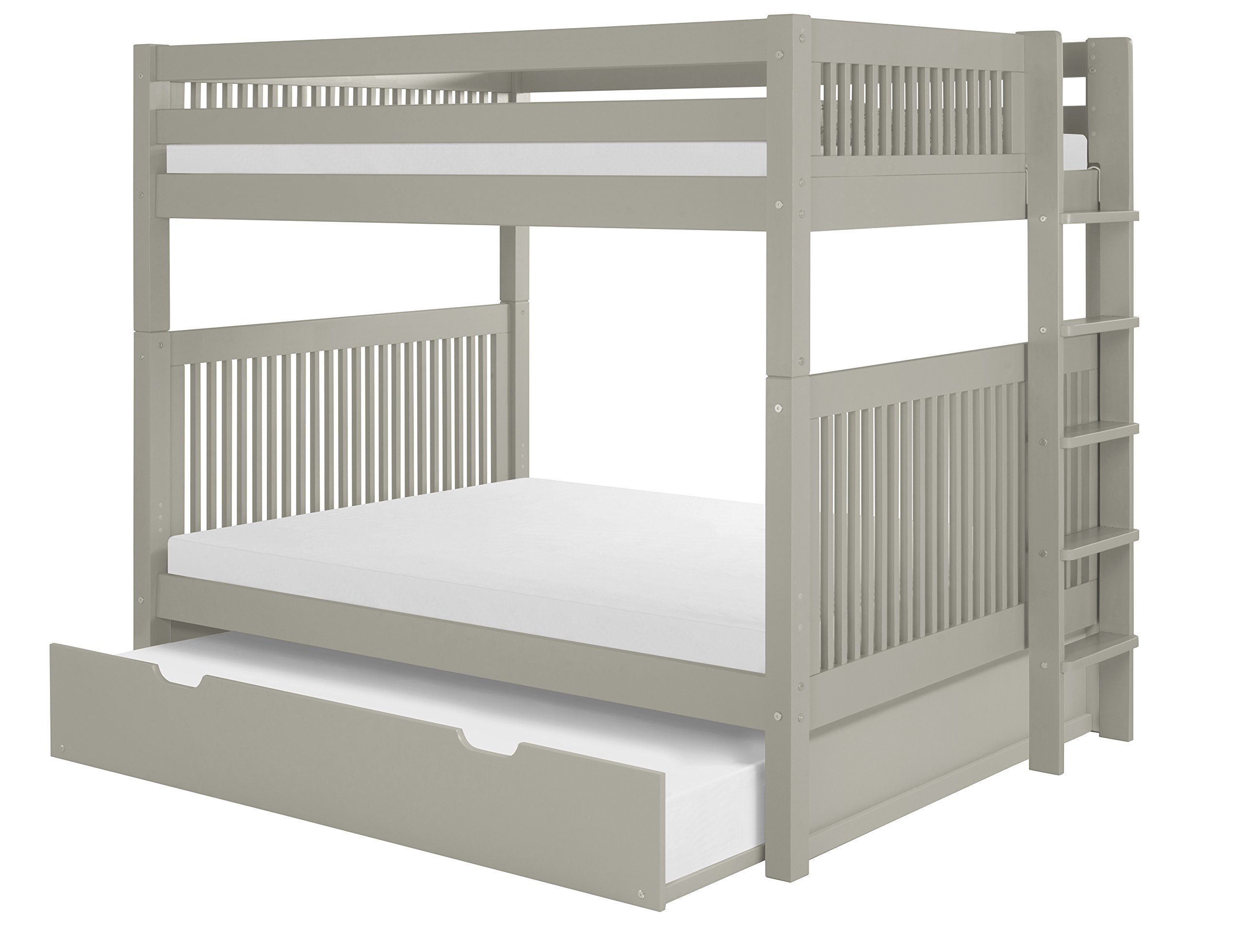 Camaflexi camaflexi Bunk Bed with Trundle Mission Headboard Bed End