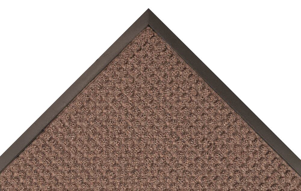 Notrax 166 Guzzlera Rubber-Backed Entrance Mat, For Home Or Office 3 X 4 Brown