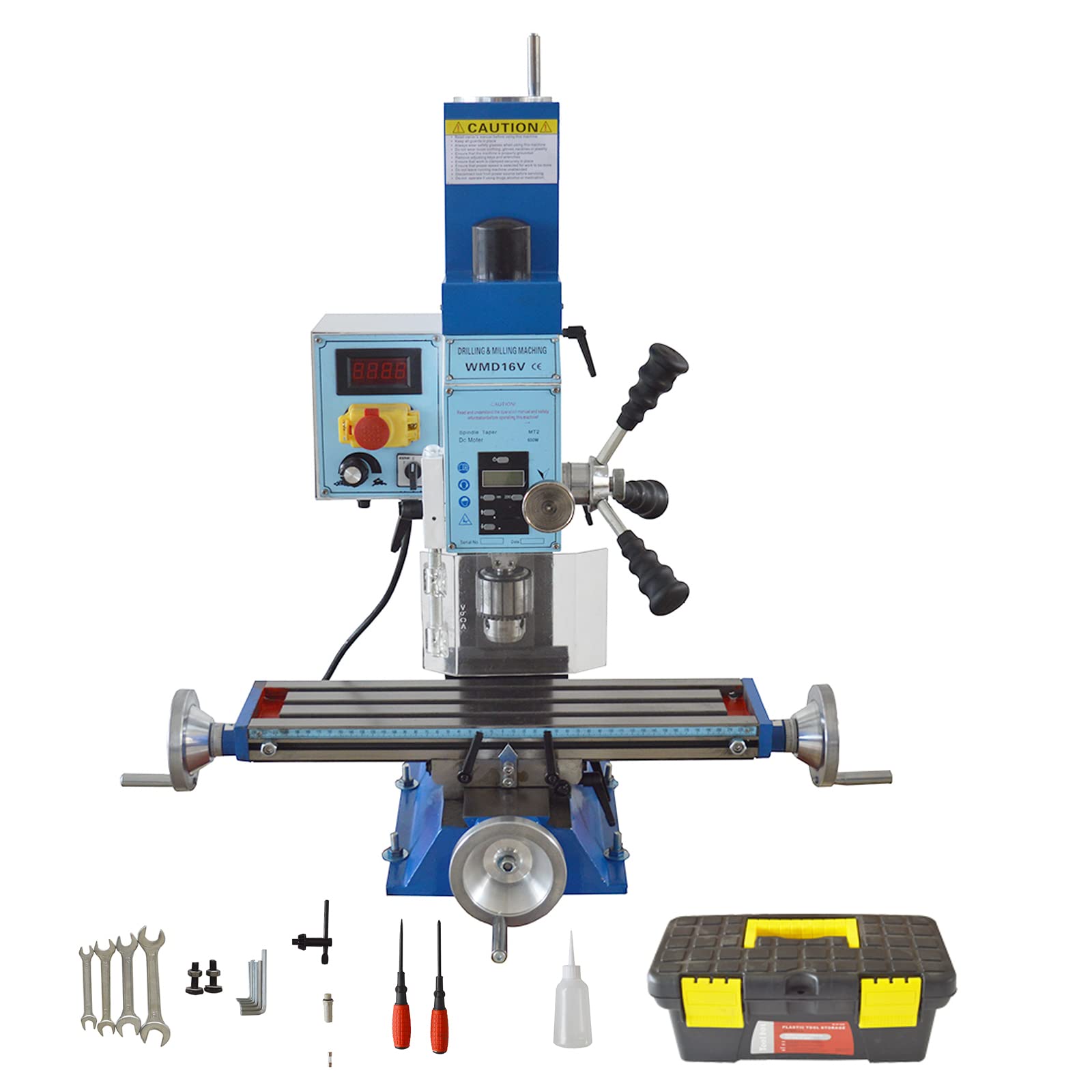 Intsupermai Mini Milling Machine Benchtop Milling Drilling Machine