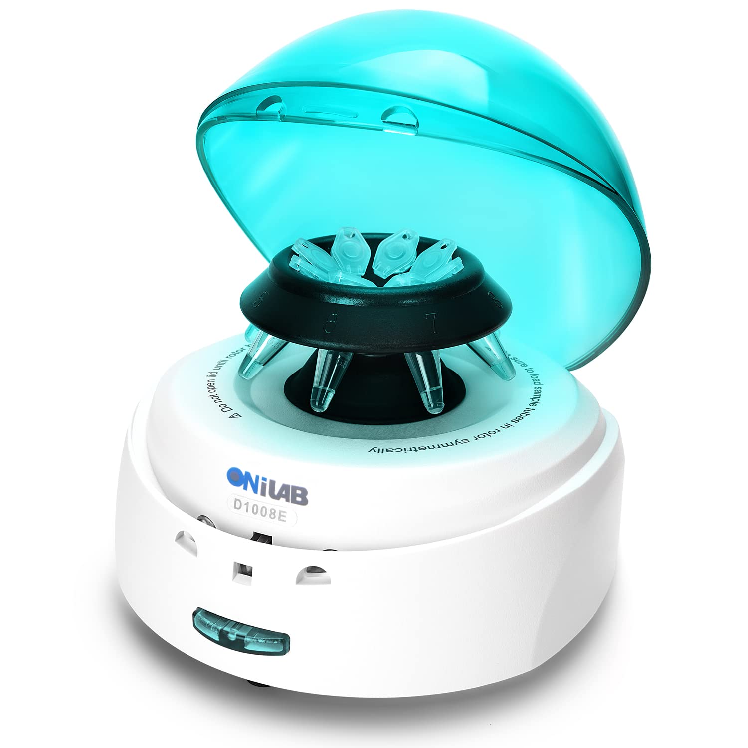 Onilabs Scientific Mini Centrifuge 7000Rpm, 2680 X G Rcf, Lab Benchtop Centrifuge With 2 Rotors For 8 X 0.20.51.52.0Ml And 0.2Ml